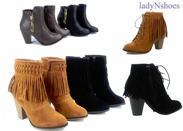 vince camuto andrita leather block heel booties