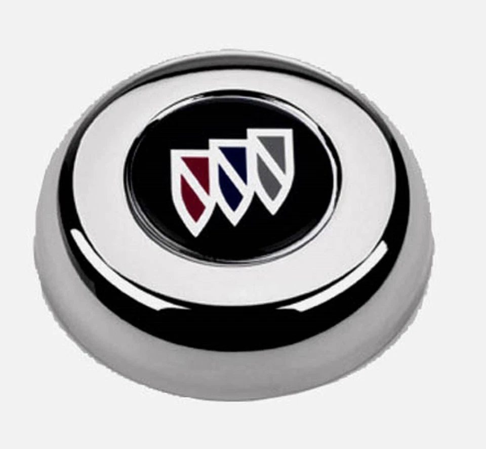 69-93 Buick Skylark Gran Sport Regal Chrome Spoke Black Steering Wheel 13 1/2" — 第 4/4 张图片