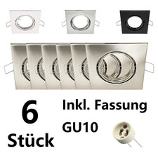 LED Einbaustrahler Rahmen GU10