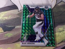 2020 PANINI MOSAIC MOSAIC GREEN #256 MARK ANDREWS BALTIMORE RAVENS FOOTBALL