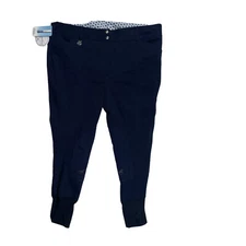 Smartpak Bradley Equestrian Riding Horse Breeches Waist Size 42 Blue NWT A5T
