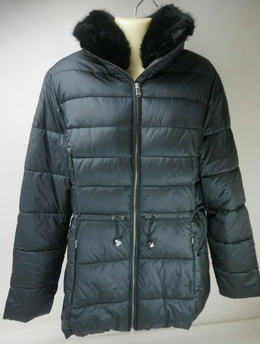 Barbour Angus Faux Fur Trim Puffer 