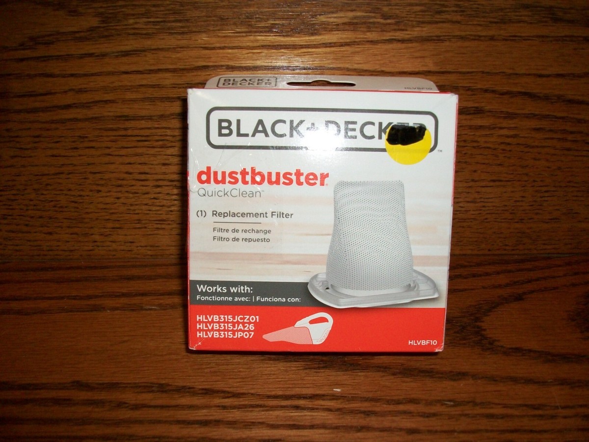 BLACK+DECKER HLVBF10 Dustbuster QuickClean With Powered Head