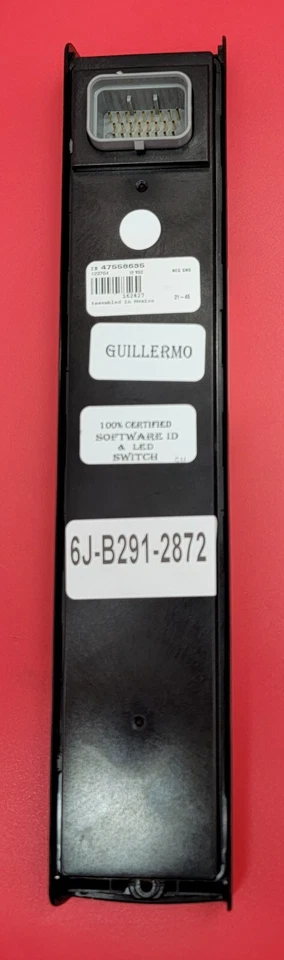 NEW HOLLAND FORKLIFT 586H USED INSTRUMENT CLUSTER P#47558635 - Image 2 of 4