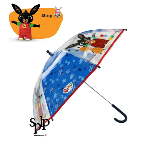 Bing Parapluie transparent Ouverture manuelle +2 ans NEUF - Photo 1/2