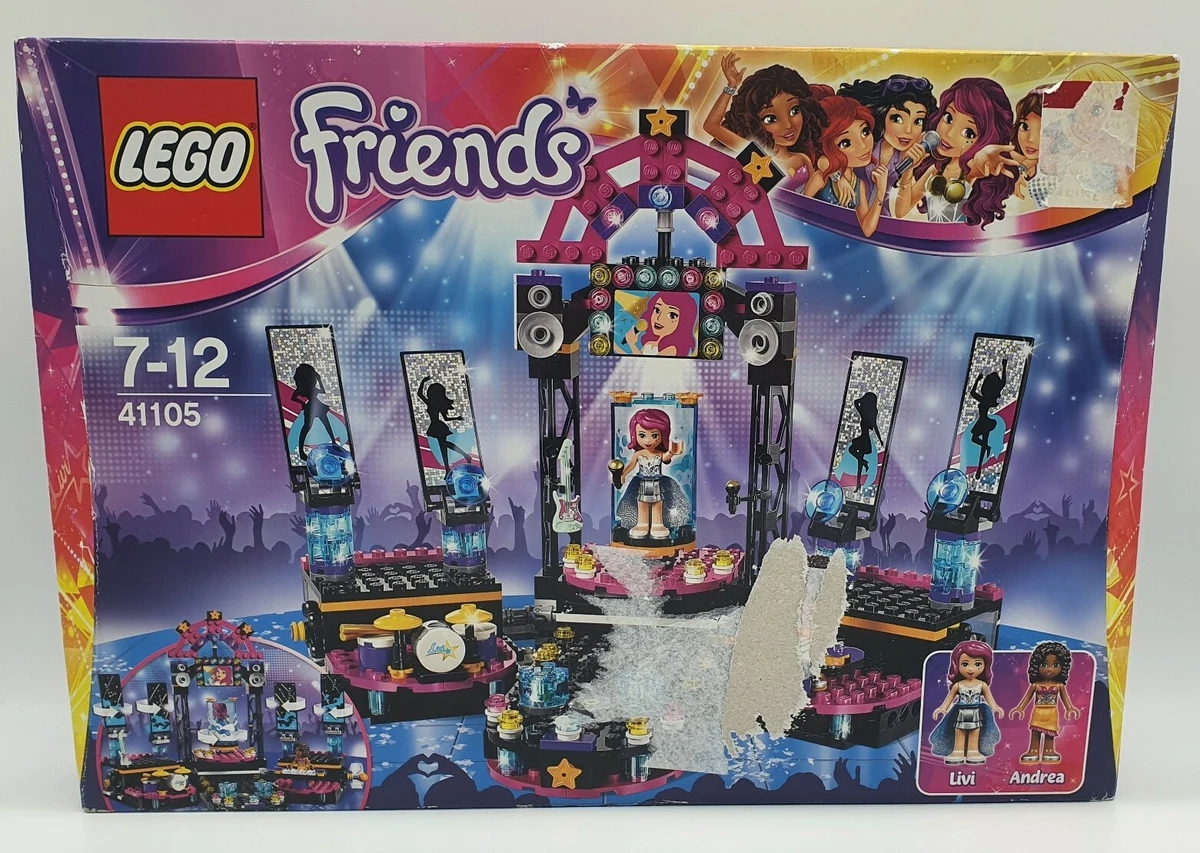 Lego Friends 41105 Pop Star Stage Show New Retired Rare