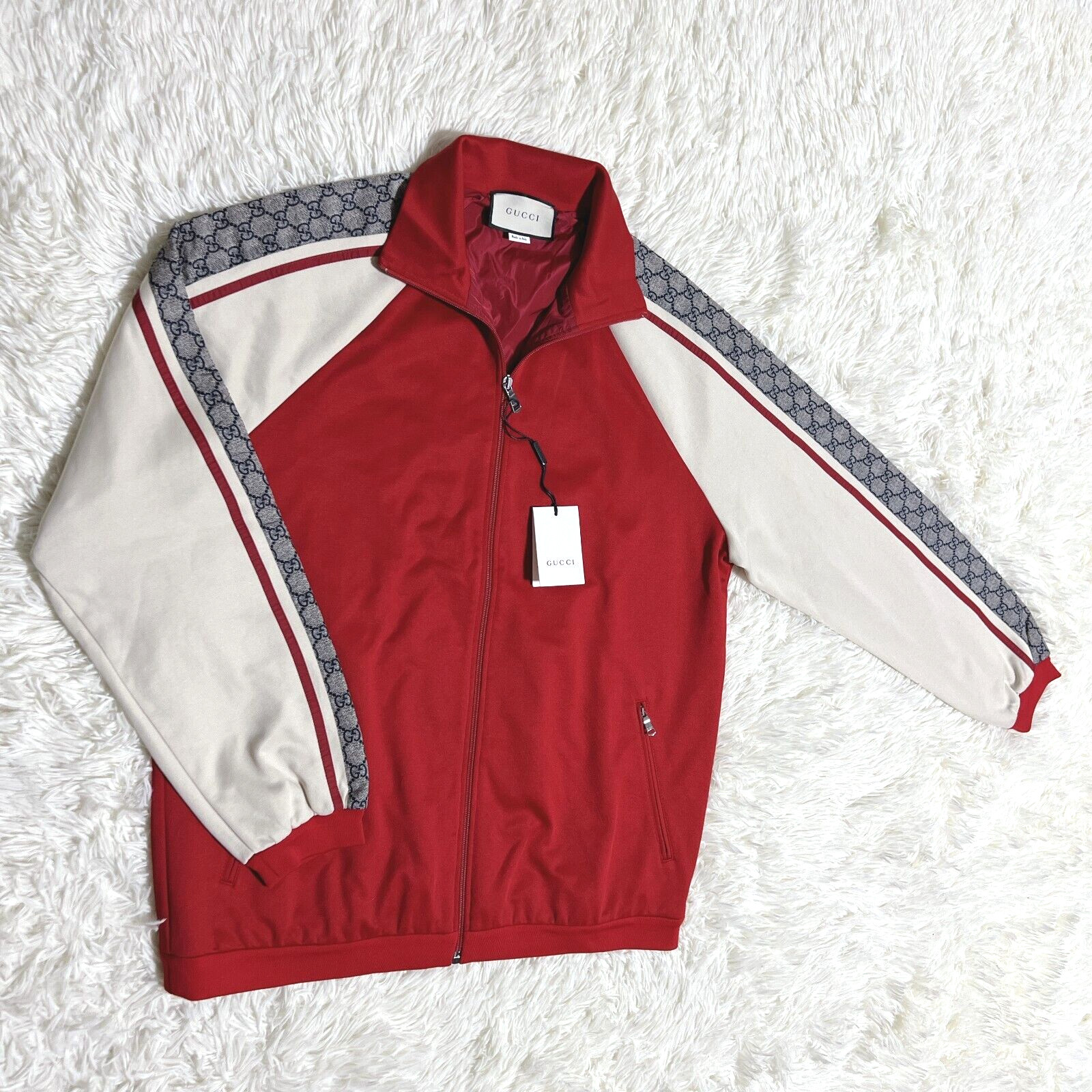 GUCCI Oversize Technical Jersey Track Jacket & Pa… - image 7