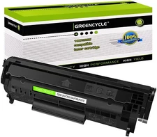 GREENCYCLE Q2612A 12A Toner Cartridge Compatible For HP LaserJet 3050 3052 3055