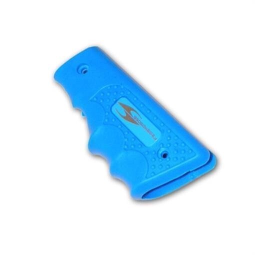 Wrap Around Textured 45 Trigger Frame Grips  Blue