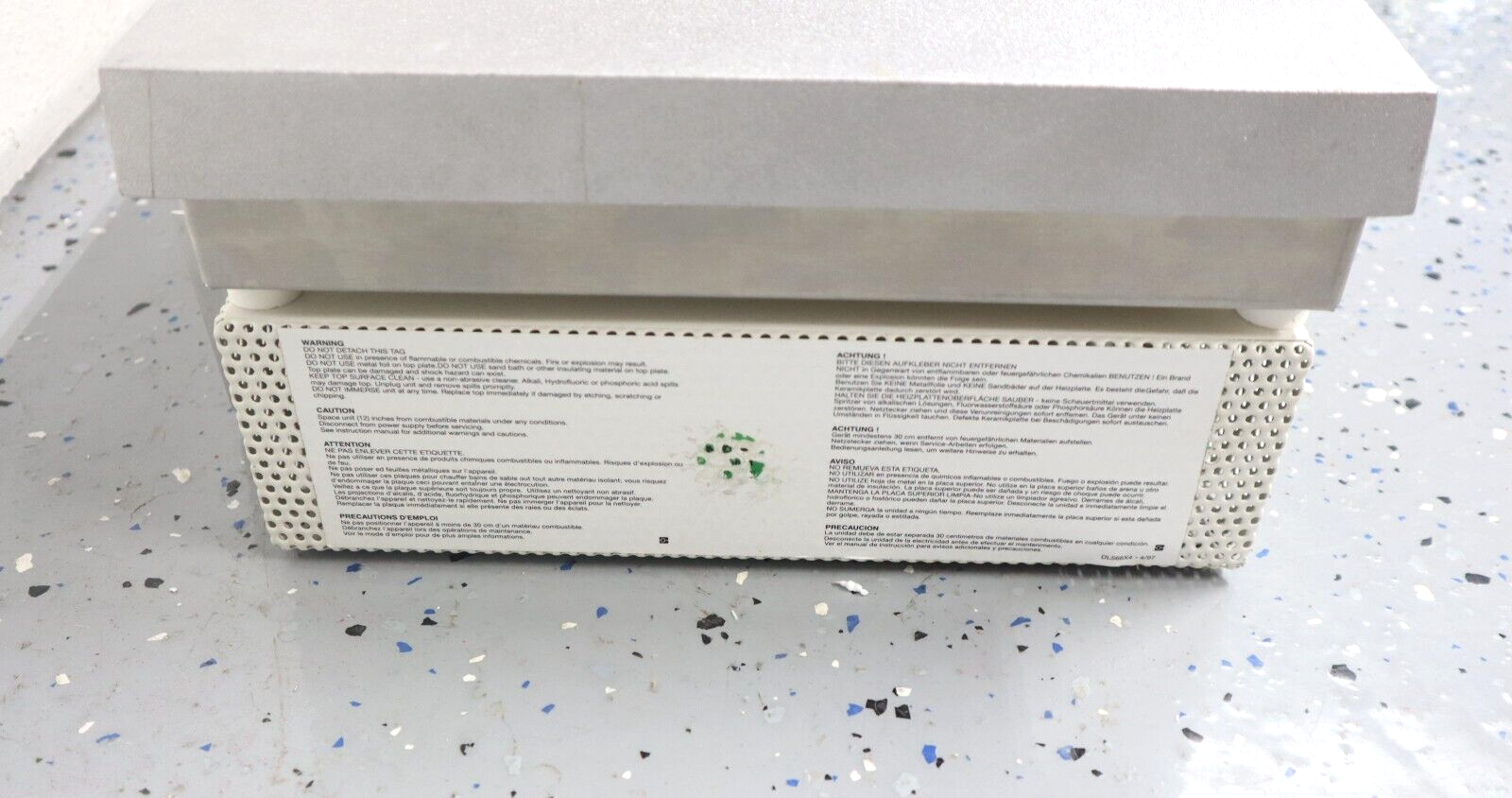 Thermo Scientific Type 2200 Model HPA2245MQ Aluminum Top Hot Plate