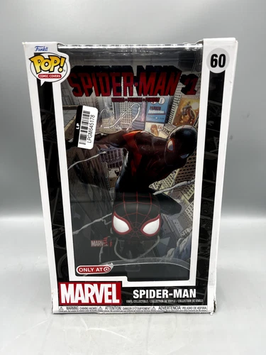 Funko Marvel POP! Comic Covers Spider-Man Vinyl Figure NEW Damaged Box