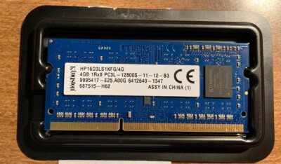 HP 4 GB SO-DIMM 1333 MHz PC3-10600 DDR3 SDRAM Memory (621569