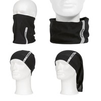 Multifunktionstuch Halvor MüTze Beanie HalswäRmer Halstuch Schlauchschal Schwarz