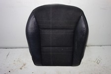 Sitzbezug Bezug Mercedes Benz A-Klasse W176 Leder schwarz vorne A2469107201