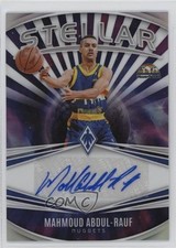 2023 Panini Phoenix Stellar Signatures 68/99 Mahmoud Abdul-Rauf #SS-MAR Auto 1u6