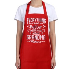 Funny Aprons Men Professional Kitchen Cooking Apron Two Pockets Chef Gift