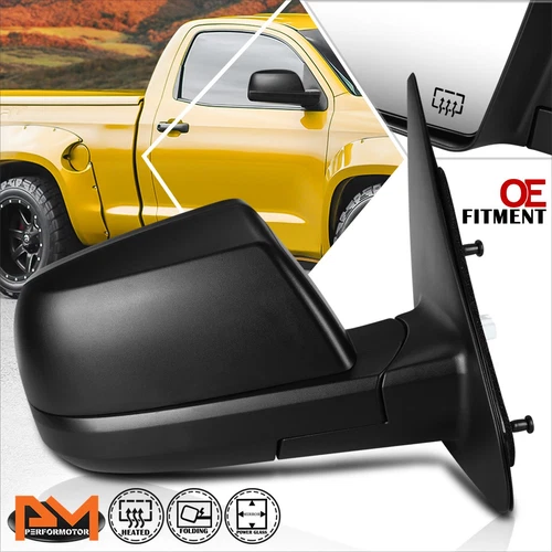 For 07-13 Tundra OE Style Powered+Heated Side Rear View Mirror Replacement Right