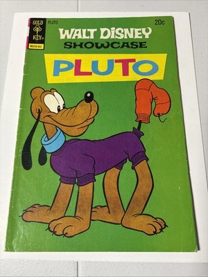 Walt Disney Showcase #20 Gold Key | Pluto We Combine Shipping ￼