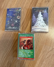 Christmas cassette tapes lot