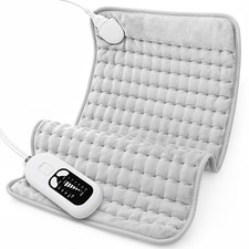Deepsoon Heating Pad,Electric Heating Pads for Back,Neck,Moist Heating Pad fo...