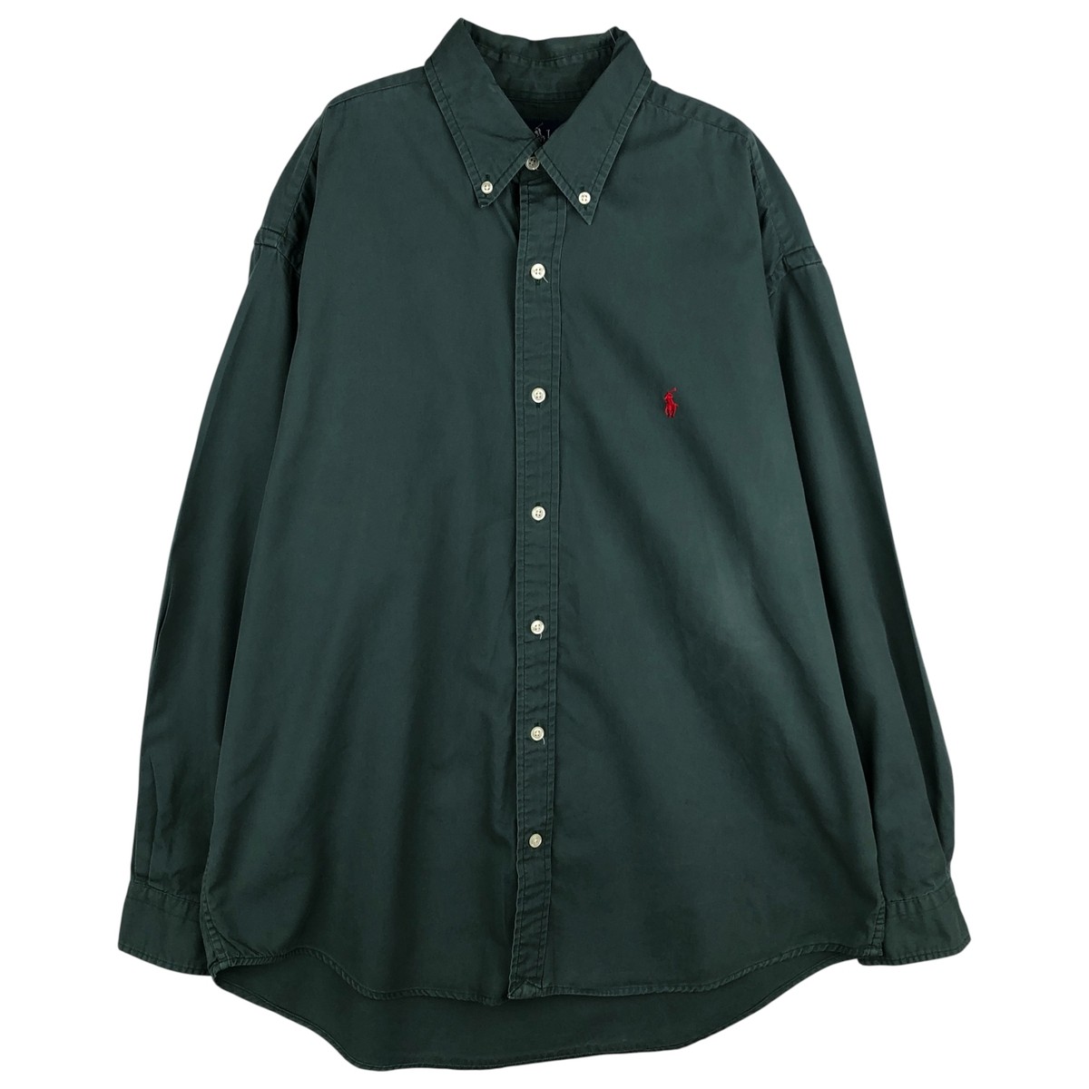 Used Ralph Lauren BLAKE long-sleeved button-down shirt men's size XL