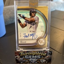 Fred McGriff 2025 Topps Five Star - Autographs #FSA-FM Aqua /75 (AU)