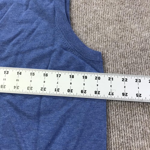 Brooks Brothers Sweater Vest Mens Medium Blue Supima Cotton V Neck Pullover - Picture 7 of 10