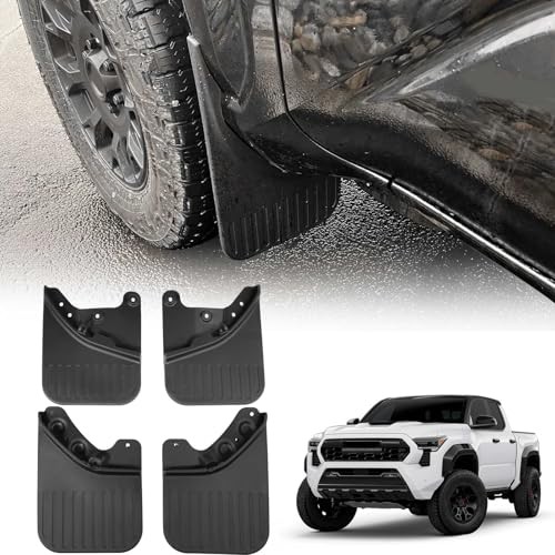 4PCS Truck Mud Flaps Fit for Toyota Tacoma 2024 2025 2026 SR SR5 TRD Sport  - Picture 1 of 6