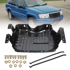 Apply to Premium Steel Fuel Tank Skid Plate Cover with Straps