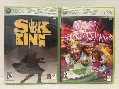 Big Bumpin' + Sneak King Xbox 360 Burger King Games Bundle 2006 NEW Sealed