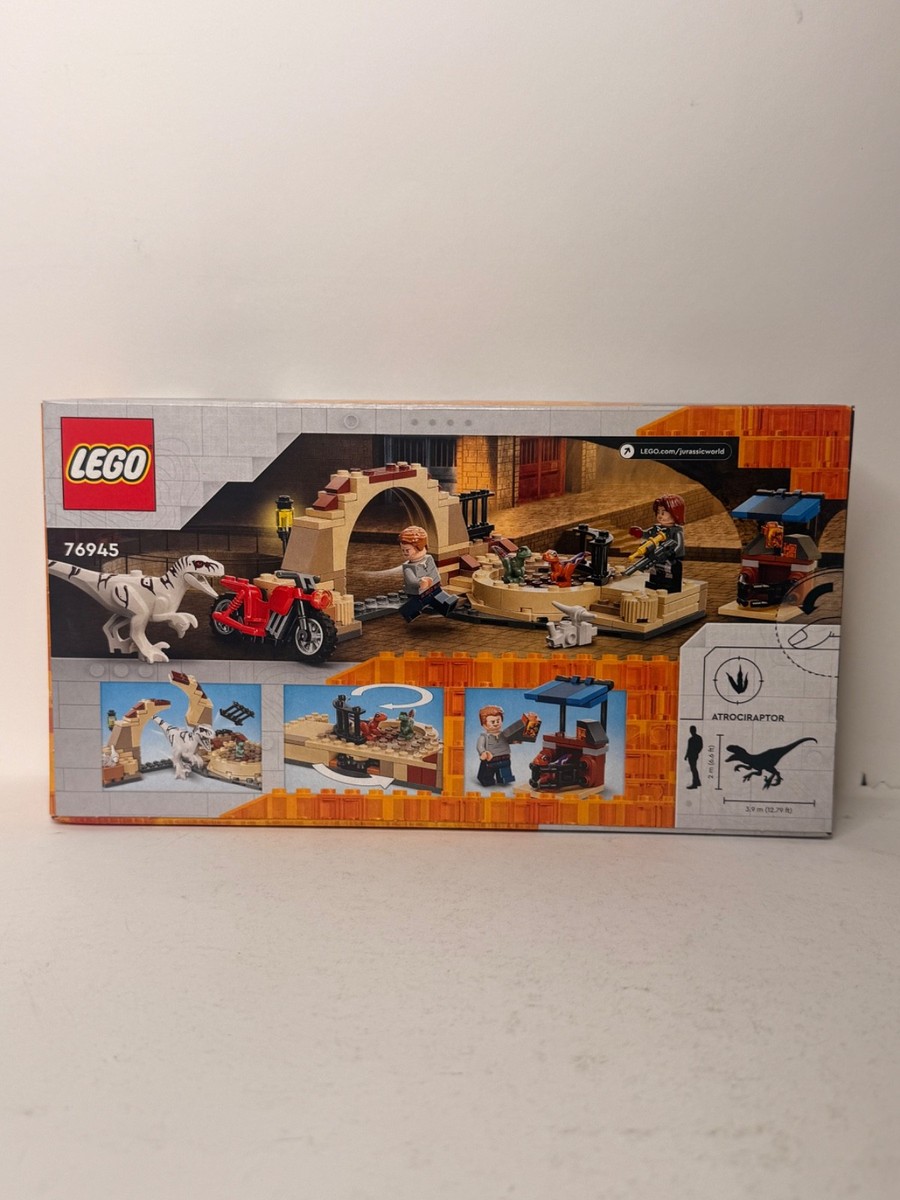 LEGO Jurassic World 76945 Atrociraptor Dinosaur: Bike Chase [NEW