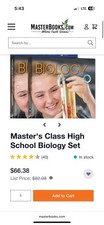 Biology Books And Lab Kit