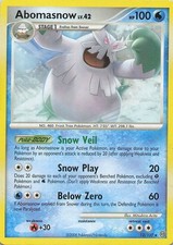 Abomasnow Rare Stormfront 12/100 MP