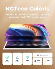 Digital Frame Frameo 101 WiFi 5000mAh Cordless AutoRotate 64GB App Share