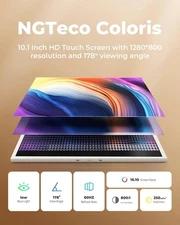 Digital Frame Frameo 101 WiFi 5000mAh Cordless AutoRotate 64GB App Share