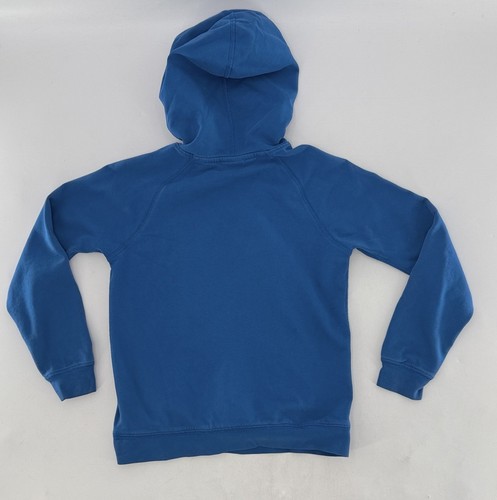 Hanna Andersson Boy’s Royal Blue Pullover Shark Hoodie Size 140/US 10 - Picture 2 of 7