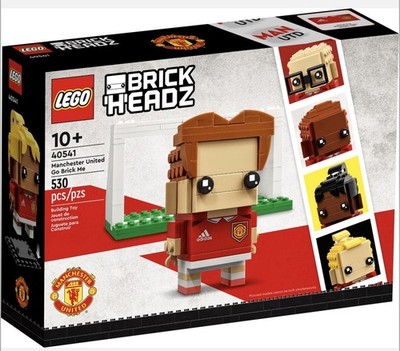 LEGO Brickheadz 40541  Manchester United Go Brick Me Brand - New Sealed Retired