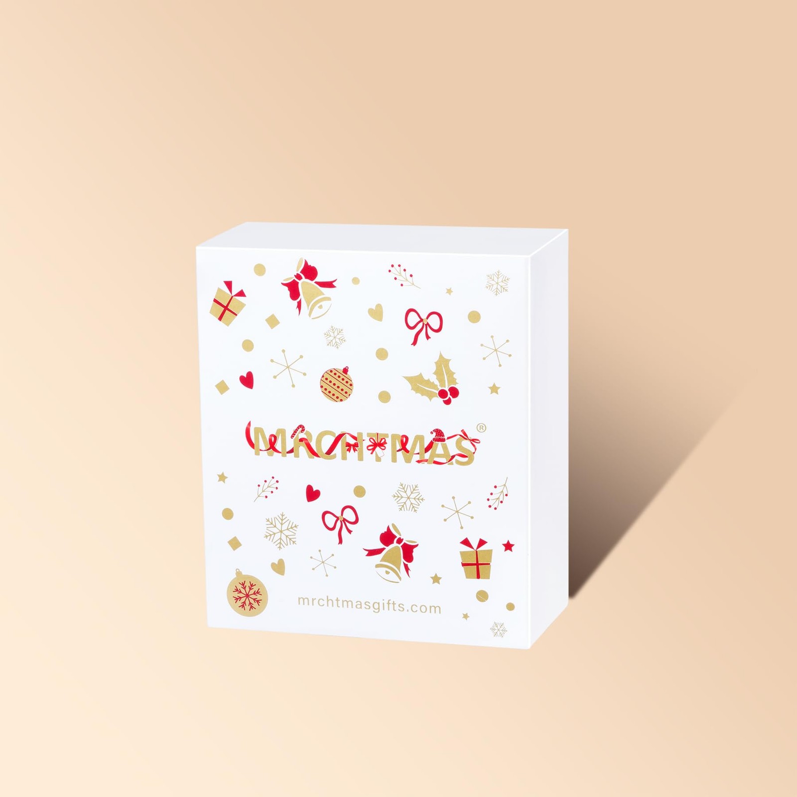 Christmas Letter Ornaments, Initial M Ornaments for Xmas Tree,Hanging Christm...