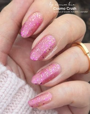 Color Street Nail Strips ~ COSMO CRUSH ~ Blush Ombre Glitter LIMITED EDITION