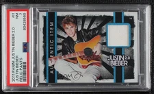 2011 Panini Justin Bieber 20 Authentic Item Justin Bieber #I1 PSA 7 13xi