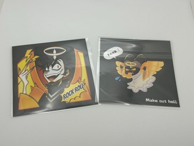 Hazbin Hotel Adam Fanmade Reversible Double Sided Print