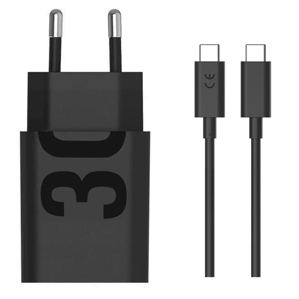 Original Lenovo Tablet Handy Laptop Usb C Netzteil 33W Ladegerät Ladekabel - Bild 2 von 4