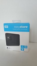 Western Digital Easystore 1 TB,External,5400RPM, (WDBDNK0010BBK-WESN) Hard Drive