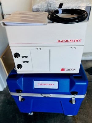 Haemonetics MCS 9000 mobile case w/ Protocol Card