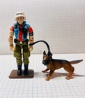 GI Joe Law & Order v1 1987 ARAH Near Complete K9 Police Dog w/ Accessories