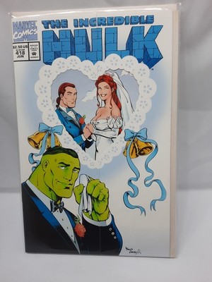 Marvel Comic, the incredible Hulk. Original in englisch,  in Folie von 1994