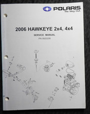 2006 Polaris HawkEye 2x4 4x4 Quad Chemin Atv Tout Terrain Manuel D'Entretien
