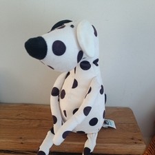 Jellycat Ditsie Dalmatian Medium Spotty Dog Pup