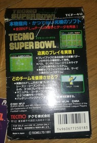 FC Famicom Tecmo Super Bowl game TECMO OWL