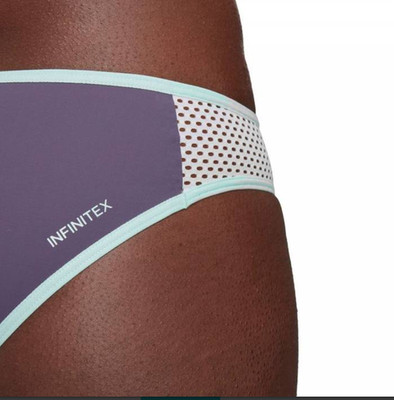 Adidas BW BIK BOT LS Bikini Bottoms DQ3205 TRAPUR/CLEMIN/WHITE Size M NEW & TAGS